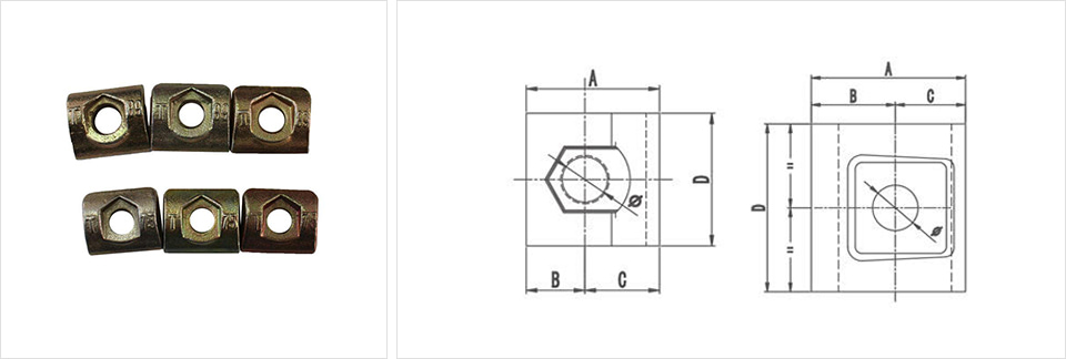 Iron Casting Rail Clip